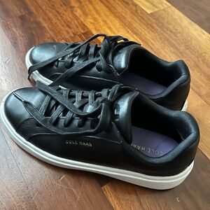 Cole Haan  Black Lace Up Shoes